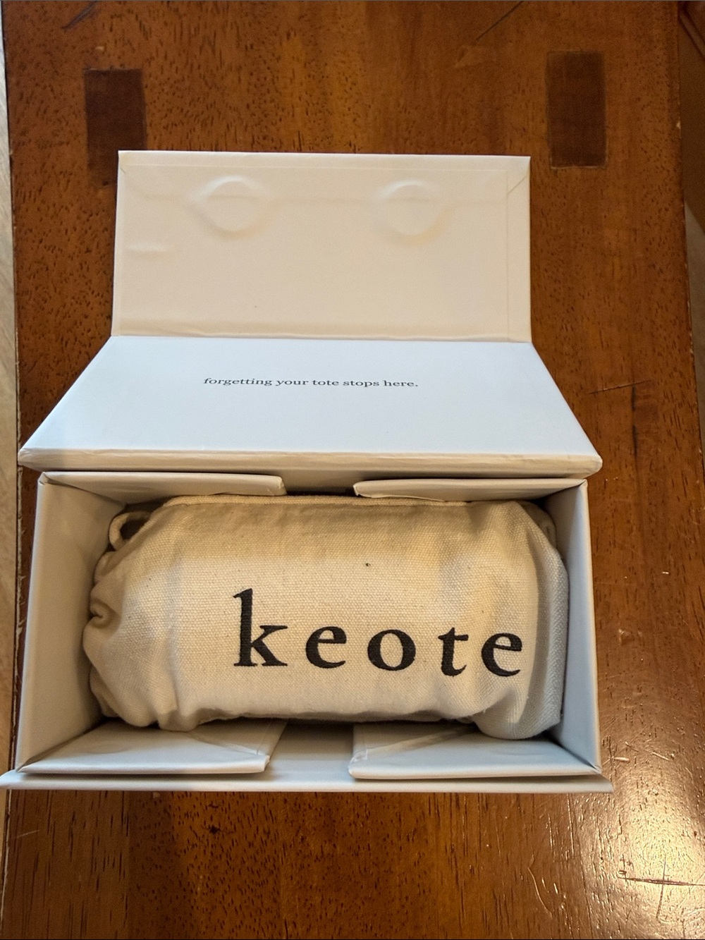 keote - keychain tote - stone with gold - Picture 8 of 9